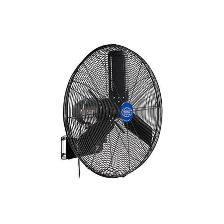 Global Industrial Outdoor Fan, Wall Mount, 24 in Blade Dia, 120V, Oscillating 292450